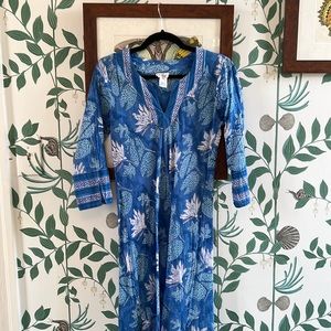 Anokhi cotton escape wear midi